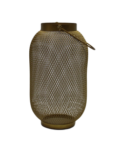 Bougeoir en métal doré de conception moderne fait à la main, en fer, avec deux bras, pour la décoration de la maison et des restaurants - Product Image 3