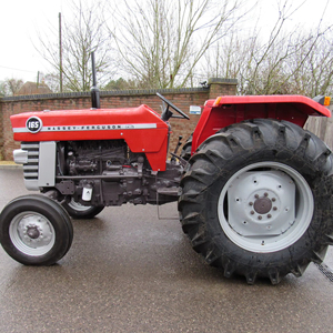 รถแทรกเตอร์ตีนตะขาบ Massey Ferguson 165 รุ่นใหม่ 80 แรงม้า พร้อมเครื่องยนต์ ได้รับการรับรองสำหรับชิ้นส่วนเครื่องยนต์และเกียร์ พร้อมวิดีโอตรวจสอบ - Product Image 1