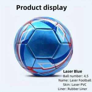 Balón de fútbol pakistaní de tendencia superior, Balón de partido de Fútbol cosido a máquina, último diseño, tamaño 5, cuero PU, las mejores BOLAS DE PARTIDO - Product Image 6