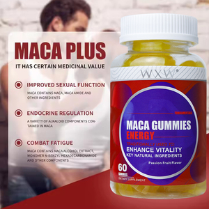Meilleurs gummies de maca personnalisés pour la récupération d'énergie naturelle, équilibre hormonal, bonbons de maca noire - Product Image 4