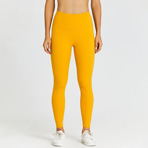 Cintura alta Nylon Spandex Butt Lift Yoga Pantalones Leggings deportivos Fitness Leggings Entrenamiento Push Up Leggings - Product Image 5