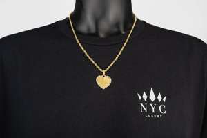 Pendentif photo en or massif de luxe très demandé avec diamant de taille brillant cultivé en laboratoire pour un usage quotidien et des événements spéciaux - Product Image 4