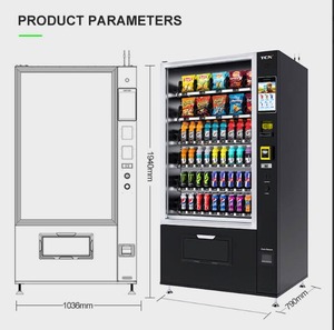 Máquina Expendedora Automática para Exteriores con Pantalla Táctil, Económica de Fábrica, para Bebidas y Alimentos, con SDK, OEM/ODM, Lista para Envío - Product Image 4