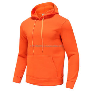 Sweat-shirts pour hommes de haute qualité 100% coton Streetwear Pull avec logo brodé personnalisé Sweat-shirts basiques vierges - Product Image 6