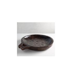 Antique Wood Dough <b>Candle</b> Bowl Premium Quality Handmade Handicrafts Manufacturer Wood Food Fruits Bowl <b>Cheap</b> Price - Product Image 1