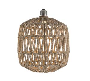 Decorative LED rope <b>ceiling</b> <b>light</b> E27 4W 3000K 240Lm 165x203mm (F-Bright 2509019) - Product Image 1