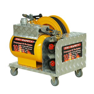 PRI-SAFETY CAFS sistema di soppressione degli incendi aria compressa in acciaio inox 10-500 gallone CE certificato 25m tubo estintore - Product Image 4