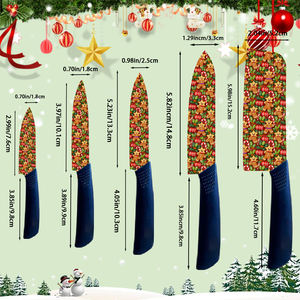 Couteau de Chef Premium à Lame Céramique, Manche en Plastique Ambidextre Durable pour la Cuisine Quotidienne, Artisanat Fait Main, Vente Chaude en Gros - Product Image 2