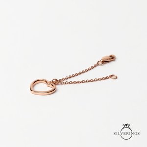 จี้นาฬิกาห้อยคอรูปหัวใจศาสนา ทำจากเงินแท้ 925 - Product Image 4