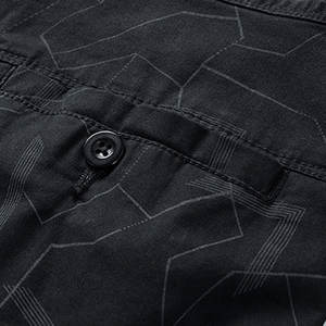 Pantalones cortos de algodón ligeros personalizados para hombre, calidad superior, último diseño, ropa activa informal con decoración de patrón, venta al por mayor - Product Image 3