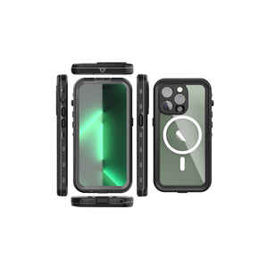 Coque PC fine Netzy IP68 étanche et antichoc, protection professionnelle pour la plongée sous-marine pour iPhone 14 Pro - Product Image 2