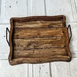 High Selling Serving Tray Made Of Wood Kitchen Accessories Dinning Ware Use Tray New Arrival Available At Cheapest Price