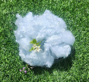 Tái chế Polyester STAPLE sợi 15dx64mm HCS-Giá rẻ-Nhà sản xuất chất lượng tốt tại Việt Nam ISO, Oeko & Grs chứng nhận - Product Image 2