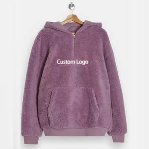 Sudadera con capucha de gran tamaño Sherpa para hombre y mujer de la mejor calidad 2024 con forro polar borroso ropa deportiva de algodón 100% - Product Image 6