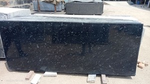 Loseta de Granito Negro de Diseño Moderno, Bloque de Granito para Cocina, Baño y Exteriores, Pulido, Mate, Arenado, Superficie Antigua Natural - Product Image 3