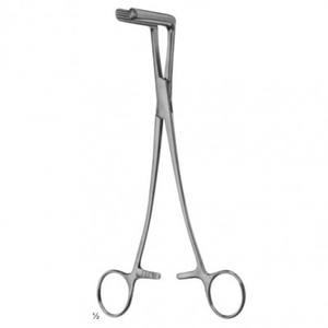 Pinza Quirúrgica Wertheim-Cullen, Pinzas para Cirugía Ginecológica y Obstétrica, Acero Inoxidable de Grado Médico, Reutilizable, Manual, CE - Product Image 1