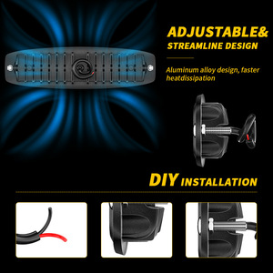 18W <b>LED</b> <b>Work</b> <b>Light</b> Waterproof Driving Lamp for Truck SUV Off Road Vehicle - Product Image 2