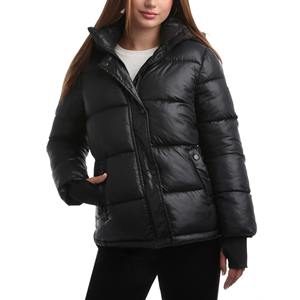 Blouson matelassé d'hiver tendance pour homme, coupe standard, idéal pour la randonnée en extérieur, avec logo personnalisé, coupe-vent, imperméable, style urbain. - Product Image 6