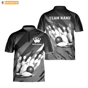 SAMAVIA Maillots de bowling légers pour les clubs américains Chemises en polyester sublimées à coupe athlétique conçues sur mesure - Product Image 3