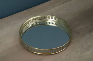 Aluminium <b>Tray</b> <b>Black</b> Gold Made in India Wholesale High Quality Usage home Hotel Restaurant Bar kitchenware table decor 2023 - Product Image 4