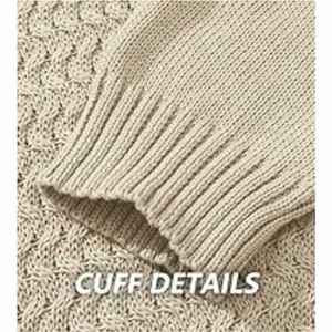 Pull en polyester tricoté avec logo personnalisé en gros Pull en polyester de haute qualité à col rond doux - Product Image 3