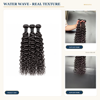 Extensions de cheveux Remy ondulés 8A, 100% cheveux humains, lots pour tissage de cheveux, 14-32 pouces, emballage et logo personnalisés, fabriqué en Chine