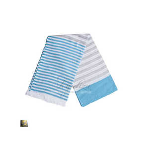 Turkish Eco-Friendly <b>Lightweight</b> <b>Beach</b> <b>Towels</b> Handwoven Natural Cotton Quick Dry Soft Durable Long Fiber Zero Twist Peshtemals - Product Image 2