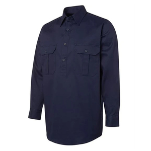 Camisas de Trabajo Automotrices al por Mayor para Técnicos Mecánicos, Ropa de Trabajo de Poliéster Duradera, Transpirable y de Alta Visibilidad para Taller - Product Image 4