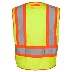 Ropa DE SEGURIDAD reflectante multibolsillo Chaleco de construcción Chaleco reflectante de alta visibilidad Ropa DE TRABAJO personalizada Chalecos de alta visibilidad Ropa DE TRABAJO - Product Image 2