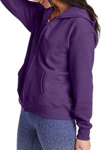 Sudadera con Capucha Deportiva con Cierre, Sudadera con Capucha para Gimnasio, Sudadera con Capucha para Viajes, Sudadera con Capucha Transpirable para Mujer - Product Image 3