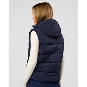 Chaleco Acolchado para Mujer - Azul Marino Futuro, Ligero, Aislado y Acolchado - Product Image 6
