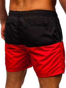 Short de bain d'extérieur coupe ajustée à séchage rapide pour homme Nylon respirant Taille personnalisée OEM - Product Image 2