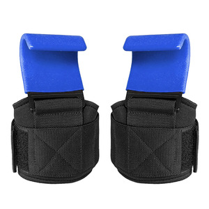 ตะขอยกบุนวมนีโอพรีนชุดออกกำลังกายหนักพร้อมอุปกรณ์ป้องกันฝ่ามือ - Product Image 6