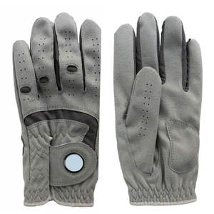 Gants de golf OEM, logo personnalisé, vente en gros, cuir souple, durables, haute adhérence, respirants, adaptés aux sports de plein air, performance de golf - Product Image 1