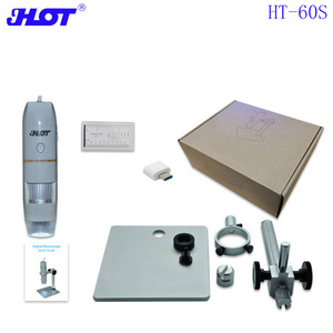 Chuyên nghiệp USB cầm tay kính hiển vi kỹ thuật số 40-500mm Zoom 1-500x phân cực 5MP OLED hiển thị 8 LED chiếu sáng IP53 đánh giá cho - Product Image 6