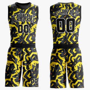 Prix de gros, uniformes de basket-ball par sublimation pour garçons, uniformes de basket-ball en polyester pour équipe - Product Image 3
