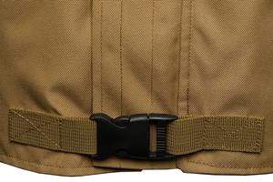 Veste pour homme décontractée multi-poches manteaux d'extérieur coupe-vent bombardiers à fermeture éclair pour homme - Product Image 3