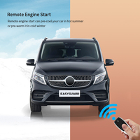 EASYGUARD Démarreur à distance Plug Play PKE pour 16-22 Benz Classe V W447/ 16-22 Vito W447/ 16-22 Metris Smartphone App Control