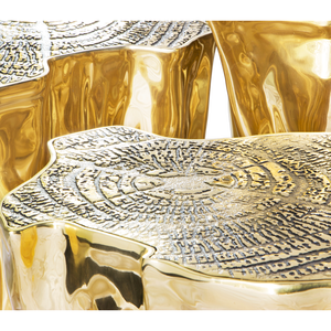 Eden Series Contemporary Living Room Furniture Durable Brass and Metal <b>Nesting</b> Center <b>Table</b> Side <b>Table</b> for Home Use - Product Image 6
