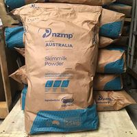 Poudre de lait entier instantanée de haute qualité Complimilk, poudre de lait nutritive en sacs en papier de 25 kg avec doublures en polyéthylène