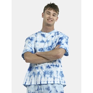 เสื้อยืดโอเวอร์ไซส์ผู้ชายผ้าคอตตอน100% ซีดจางออกแบบได้ตามต้องการสำหรับฤดูใบไม้ผลิฤดูร้อน - Product Image 1