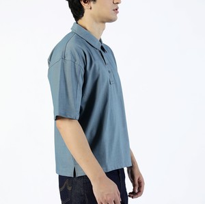 เสื้อโปโลผ้าฝ้ายพรีเมี่ยมสำหรับผู้ชาย, เสื้อแฟชั่นแขนสั้นสวมใส่สบายฤดูร้อนลำลอง - Product Image 3