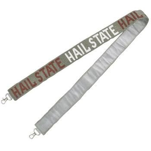 Sangle de sac à main personnalisée en perles faites à la main, sangle de sac à main en perles de graines HAIL STATE, sangle d'épaule réglable - Product Image 1