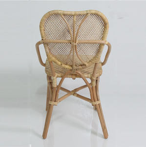 <b>Natural</b> Rattan <b>Dining</b> <b>Chair</b> Handwoven Wicker Eco-Friendly Durable Side <b>Chair</b> for Cafe Restaurant Bedroom Kitchen Park Indoor - Product Image 4