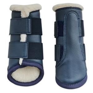 Bottes de transport de chevaux rembourrées avec couverture sur toute la longueur pour une utilisation stable et une culotte de protection contre le transport longue distance - Product Image 2