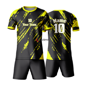 Conjunto de Ropa Deportiva de Fútbol Personalizada para Hombre, Camisetas de Fútbol con Sublimación Personalizada, 100% Poliéster, Secado Rápido y Transpirable - Product Image 5