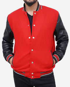 Chaqueta Universitaria de Manga Larga, Diseño Unisex 2026, Material Satinado, para Hombre, MOQ Bajo, Chaqueta de Béisbol Universitaria de Venta Caliente - Product Image 2