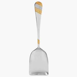 Sleek Rice Serving <b>Spoon</b> the Perfect Tool for Serving Rice Polished Rice Serving <b>Spoon</b>: Enhance Your <b>Table</b> Setting - Product Image 4
