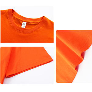 T-shirts pour hommes en mélange solide tricoté haut de gamme 220gsm 100% coton Ice Cool Regular Fit avec impression personnalisée pour les uniformes d'entreprise - Product Image 4