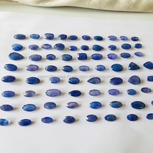 Pierre précieuse en vrac naturelle de saphir bleu IGI certifié AAA traité thermiquement 345 carat - Product Image 3